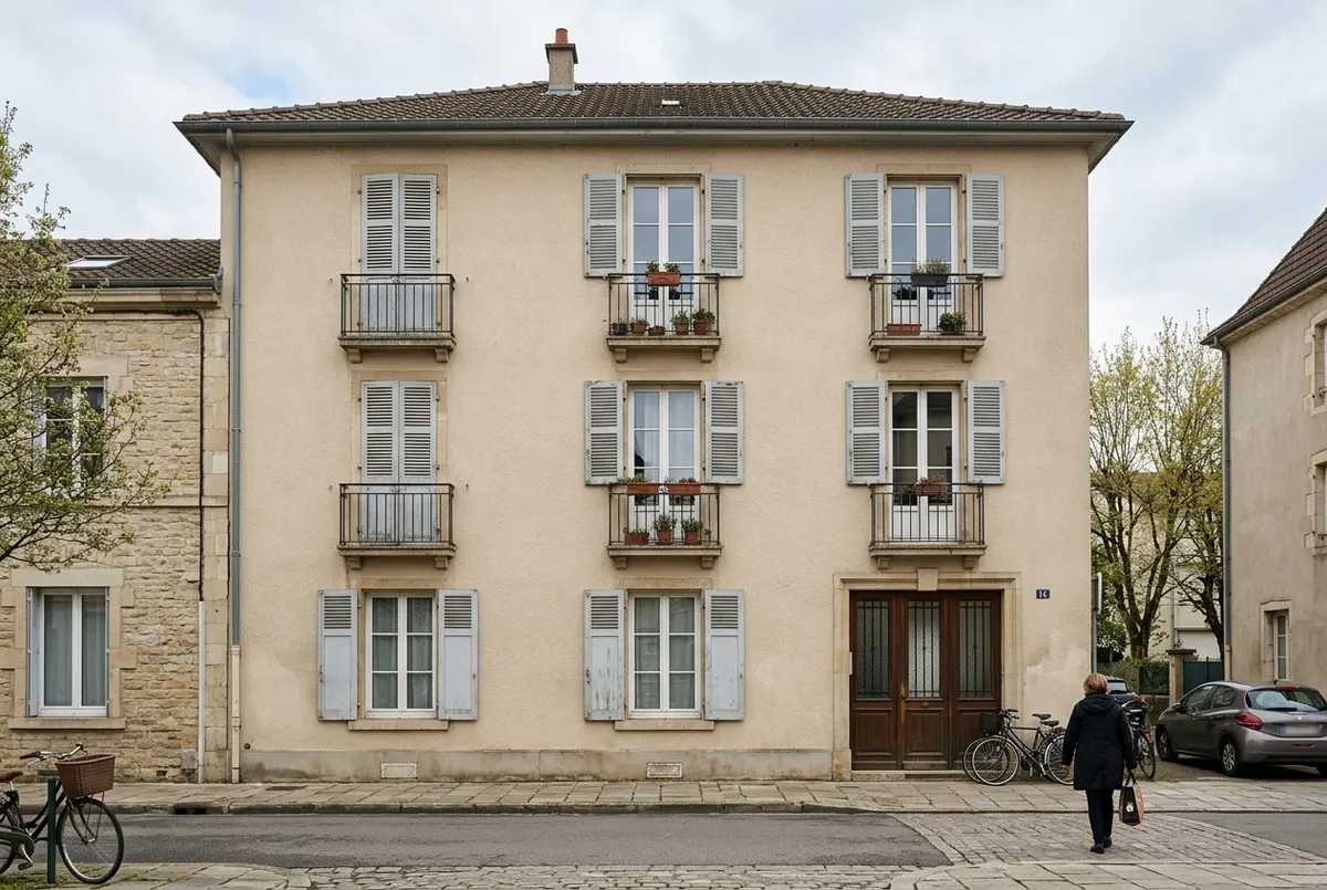 Petit immeuble de ville en copropriété